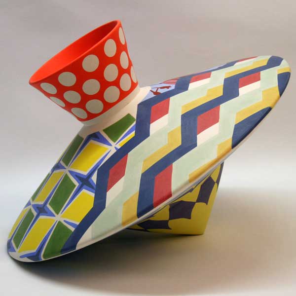 ELOISA GOBBO Spinvase ceramic 45x45x35 cm